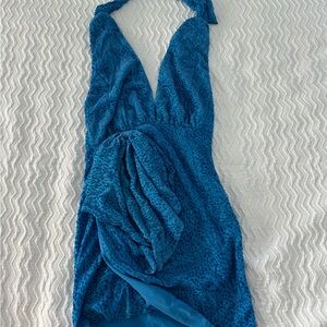 Revolve NBD Pari Mini Dress in Navy Size Small